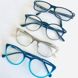 Ray Ban Designer Glasses Frames Lot of 4